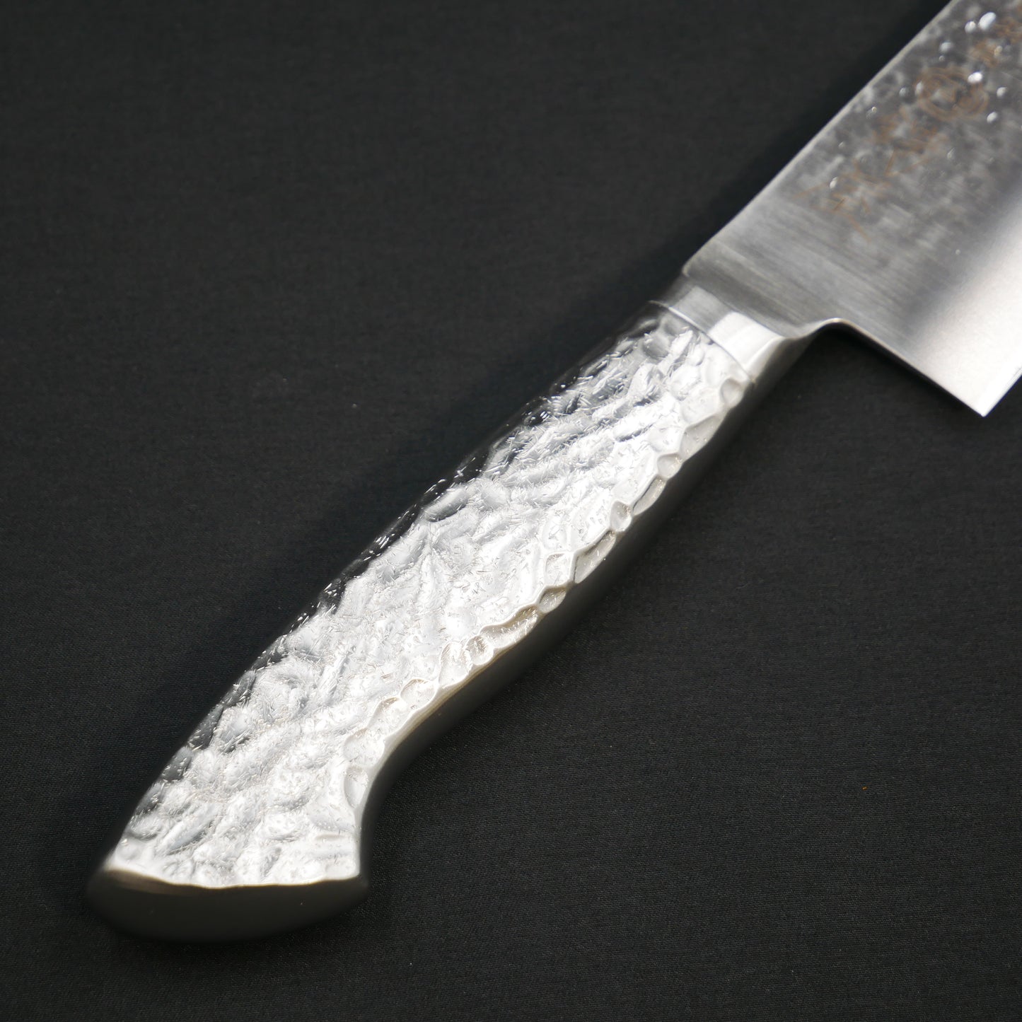Molybdenum Vanadium Steel Tsuchime Kiritsuke Gyuto Stainless Handle