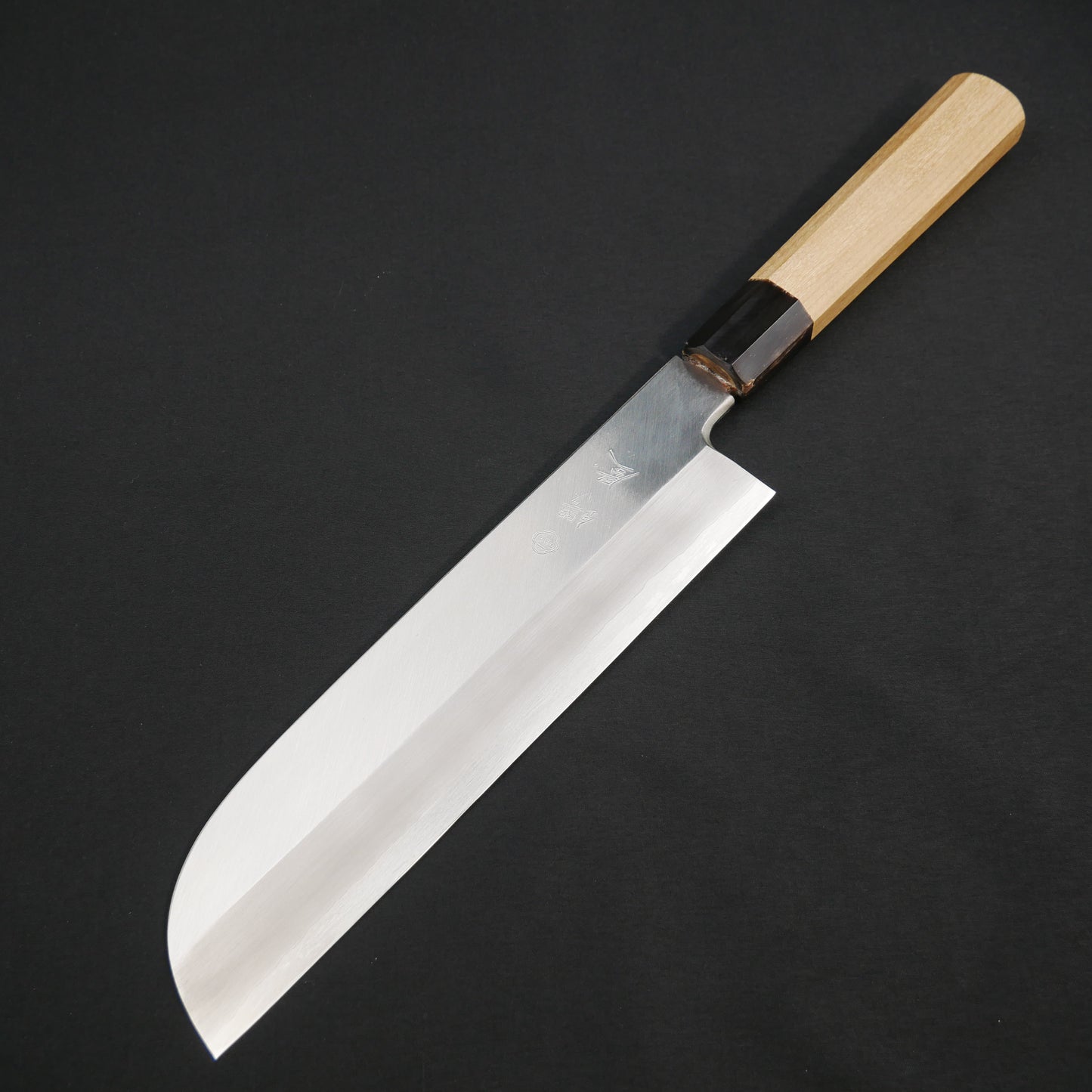 Silver#3 Stainless Steel Kamagata Usuba Magnolia Octagonal Handle (For Left-Handed)