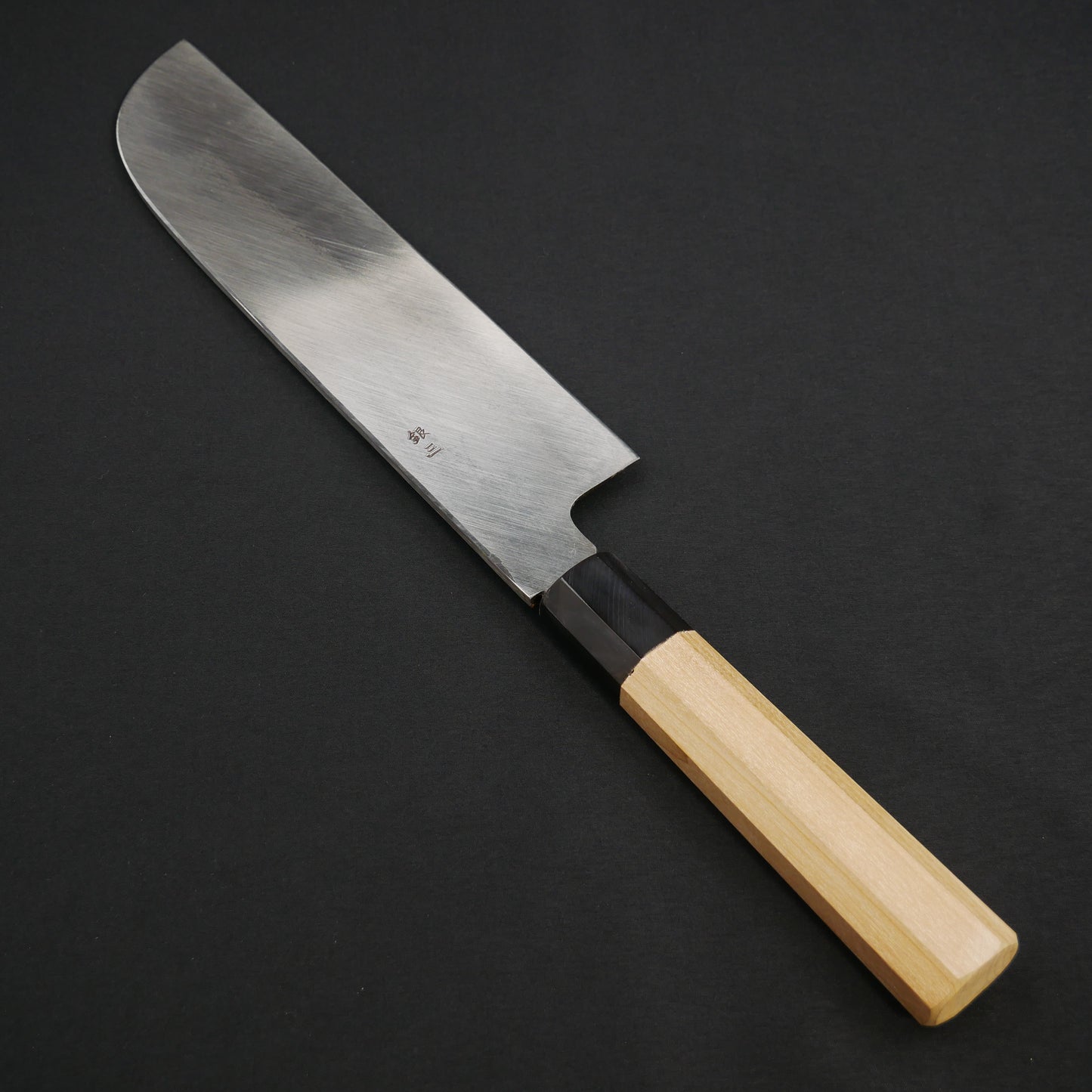 Silver#3 Stainless Steel Kamagata Usuba Magnolia Octagonal Handle (For Left-Handed)