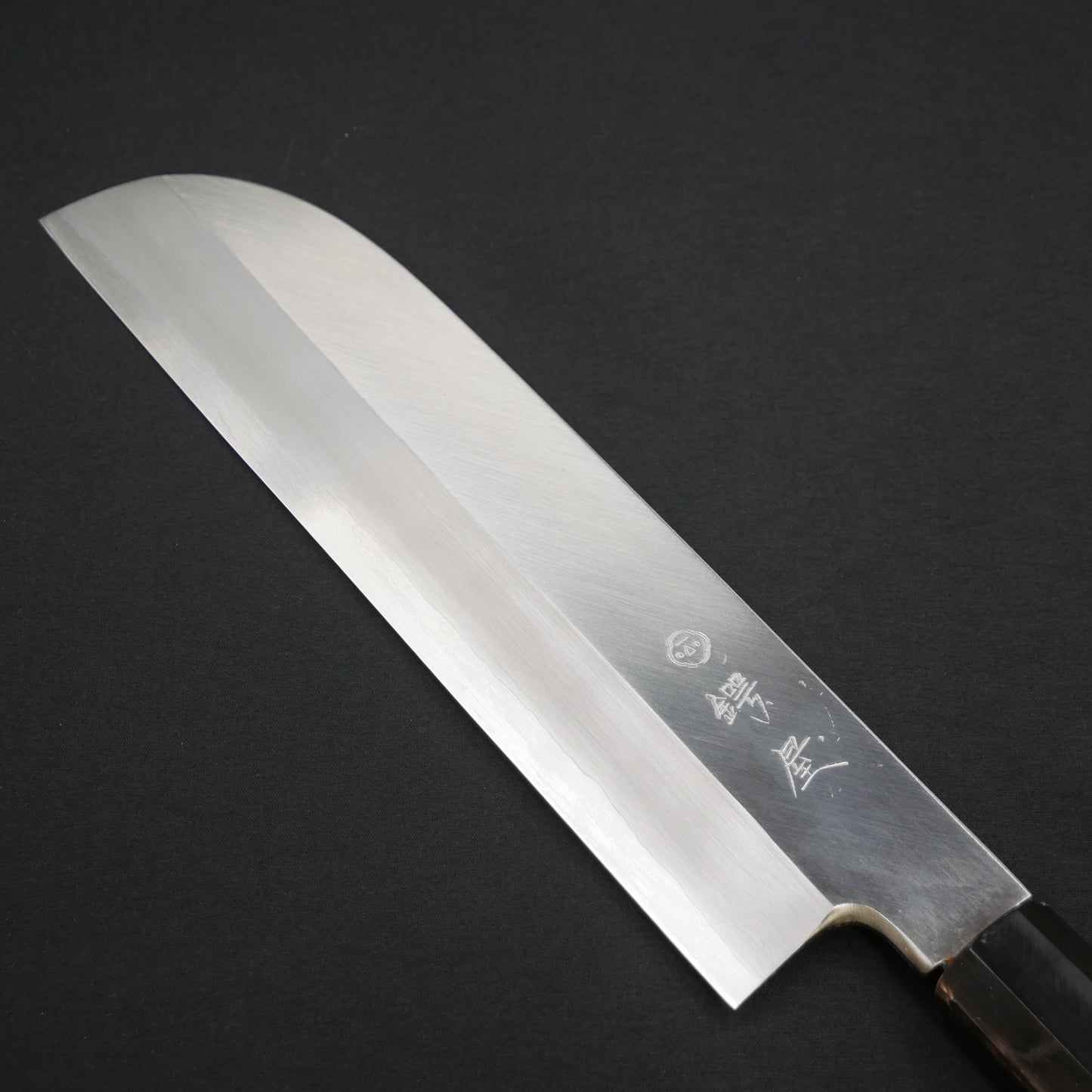 Silver#3 Stainless Steel Kamagata Usuba Magnolia Octagonal Handle (For Left-Handed)