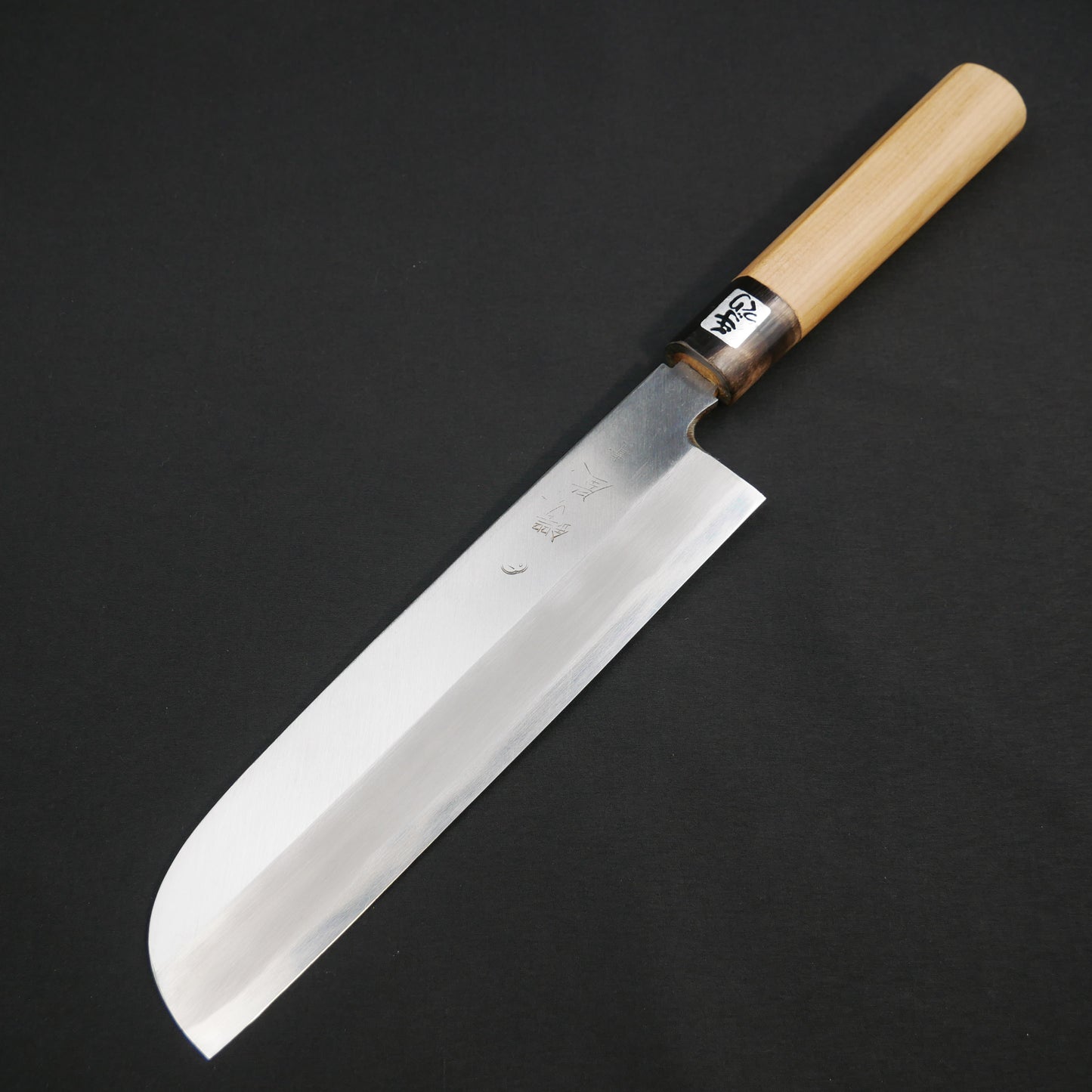 Blue#2 Carbon Steel Fine-Finish Kamagata Usuba Magnolia Handle (For Left-Handed)