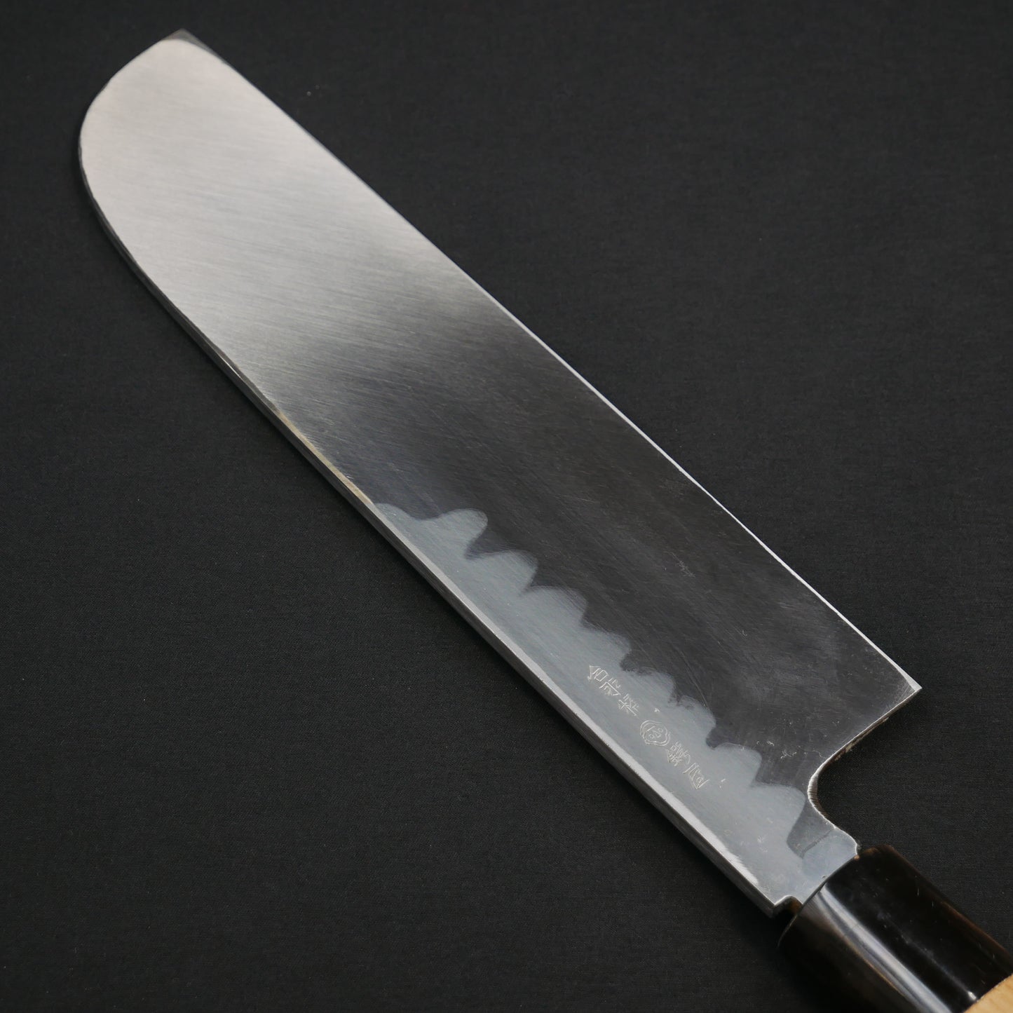 Blue#2 Carbon Steel Fine-Finish Kamagata Usuba Magnolia Handle (For Left-Handed)