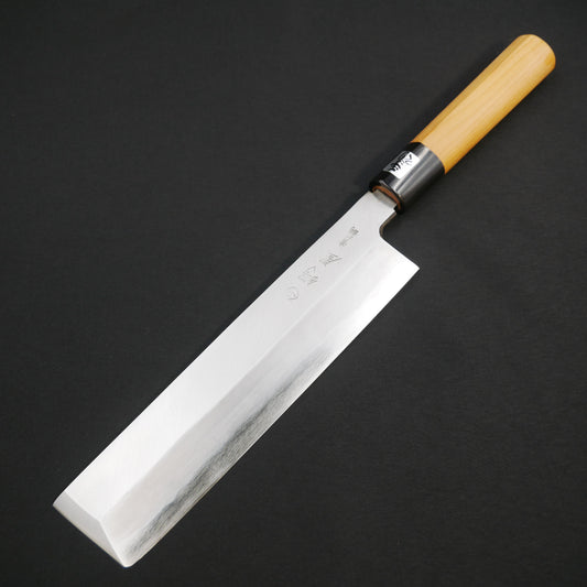 左刃 青二鋼 上仕上 薄刃 朴柄