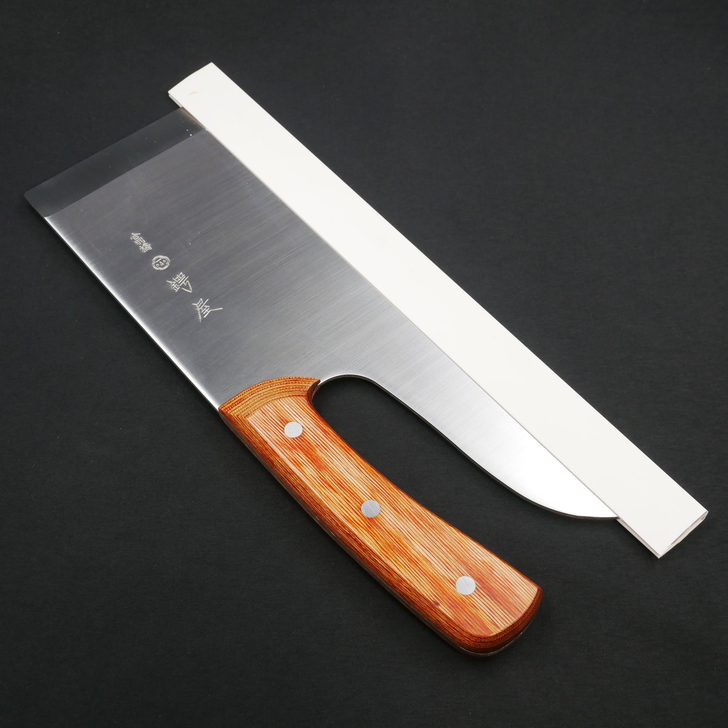 Molybdenum Steel Noodle Knife Curved Handle