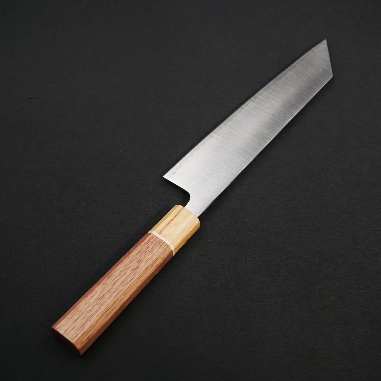 Molybdenum Steel Kiritsuke Gyuto Walnut Octagonal Handle