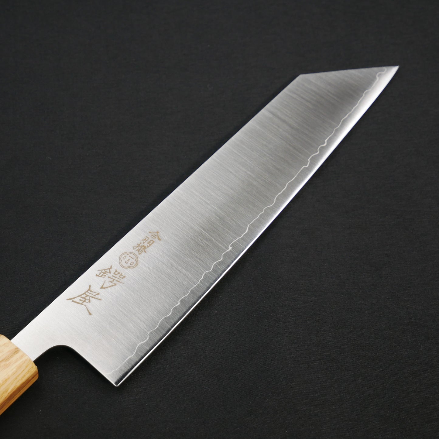 Molybdenum Steel Kiritsuke Gyuto Walnut Octagonal Handle