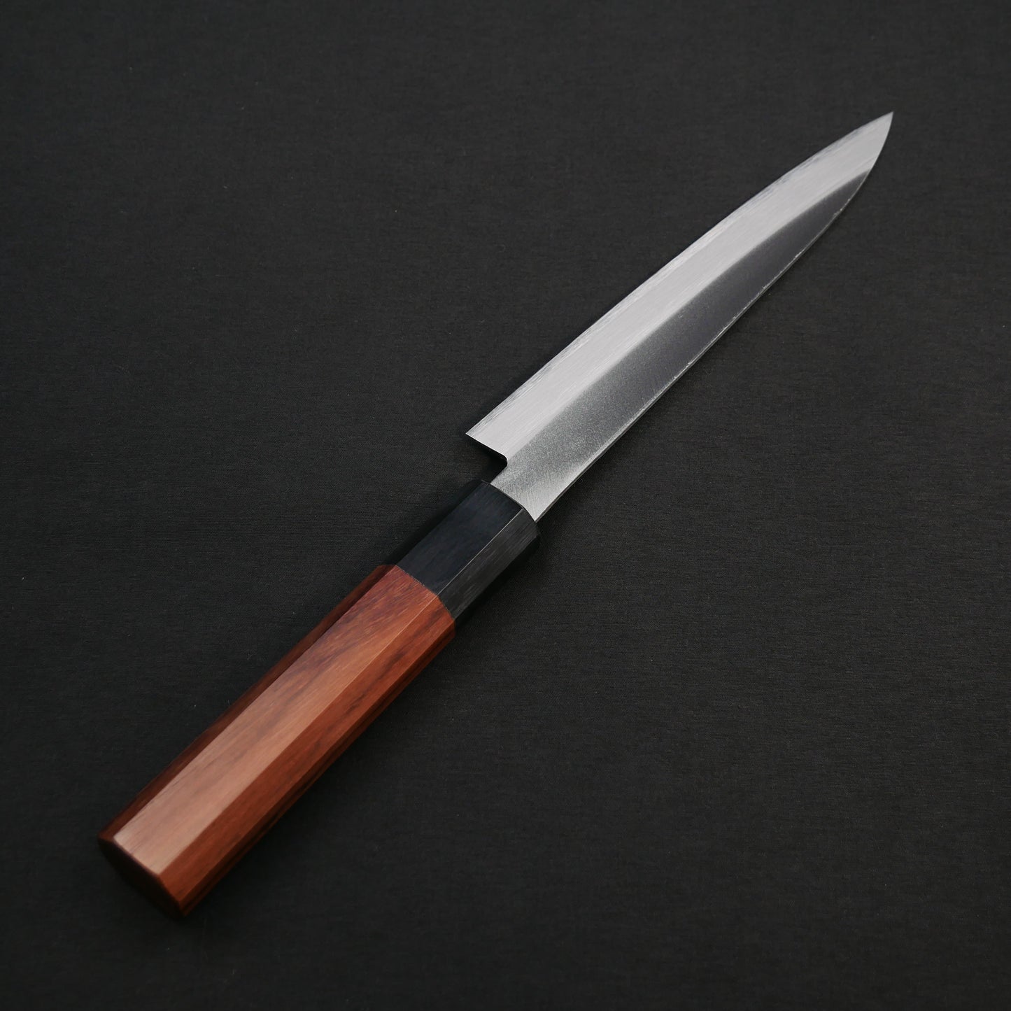 BlueSuper Carbon Steel StainlessClad Petty Rosewood Octagonal Handle