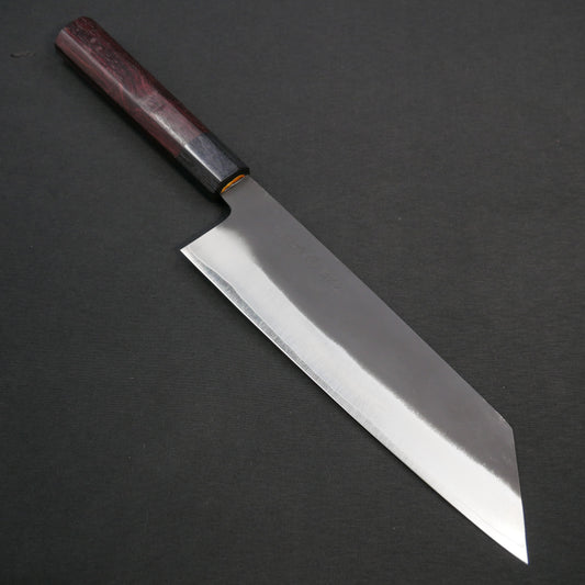 吉田刃物 ZDP189 黒打 切付牛刀 紫檀八角柄