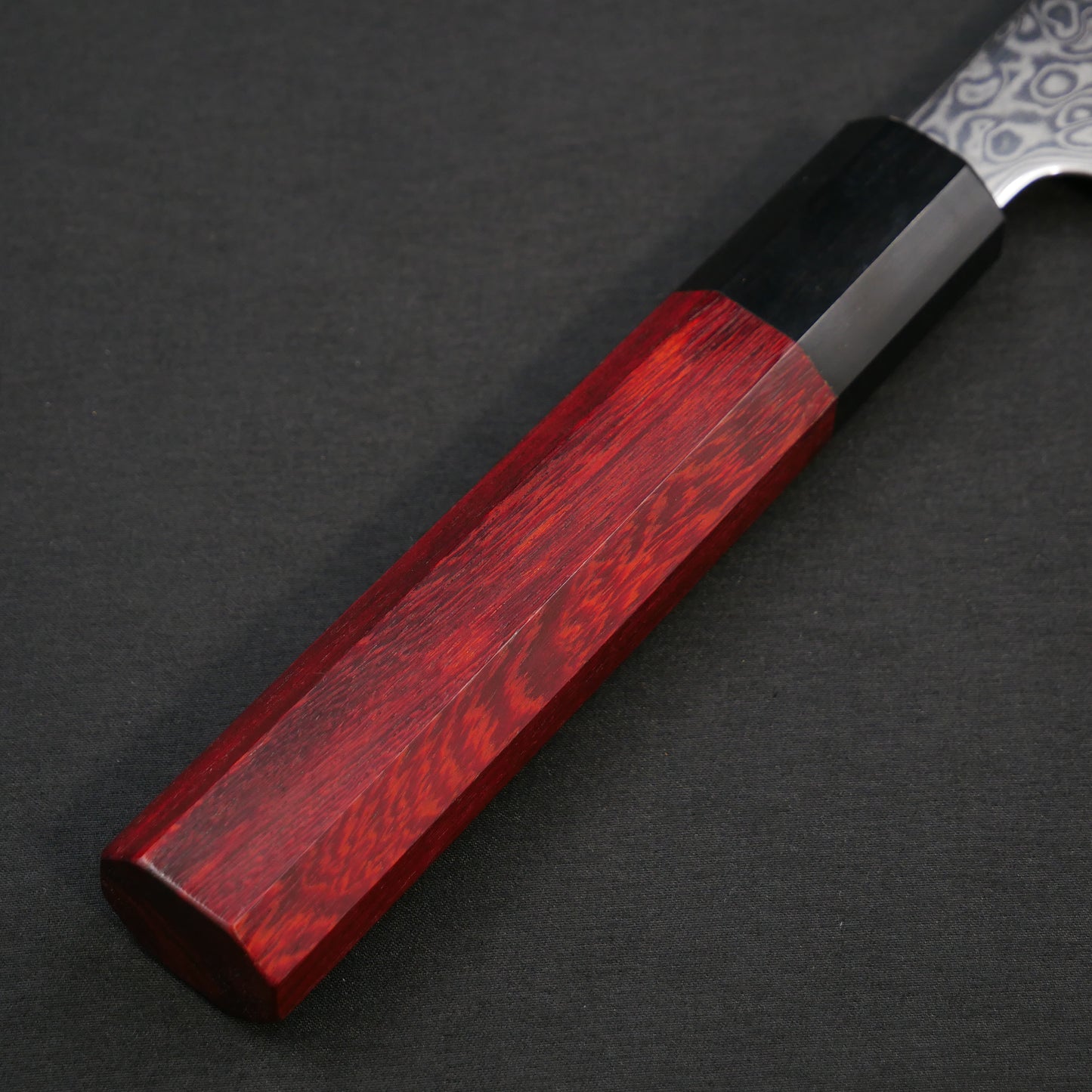 Cobalt Steel Damascus Gyuto Satine Octagonal Handle