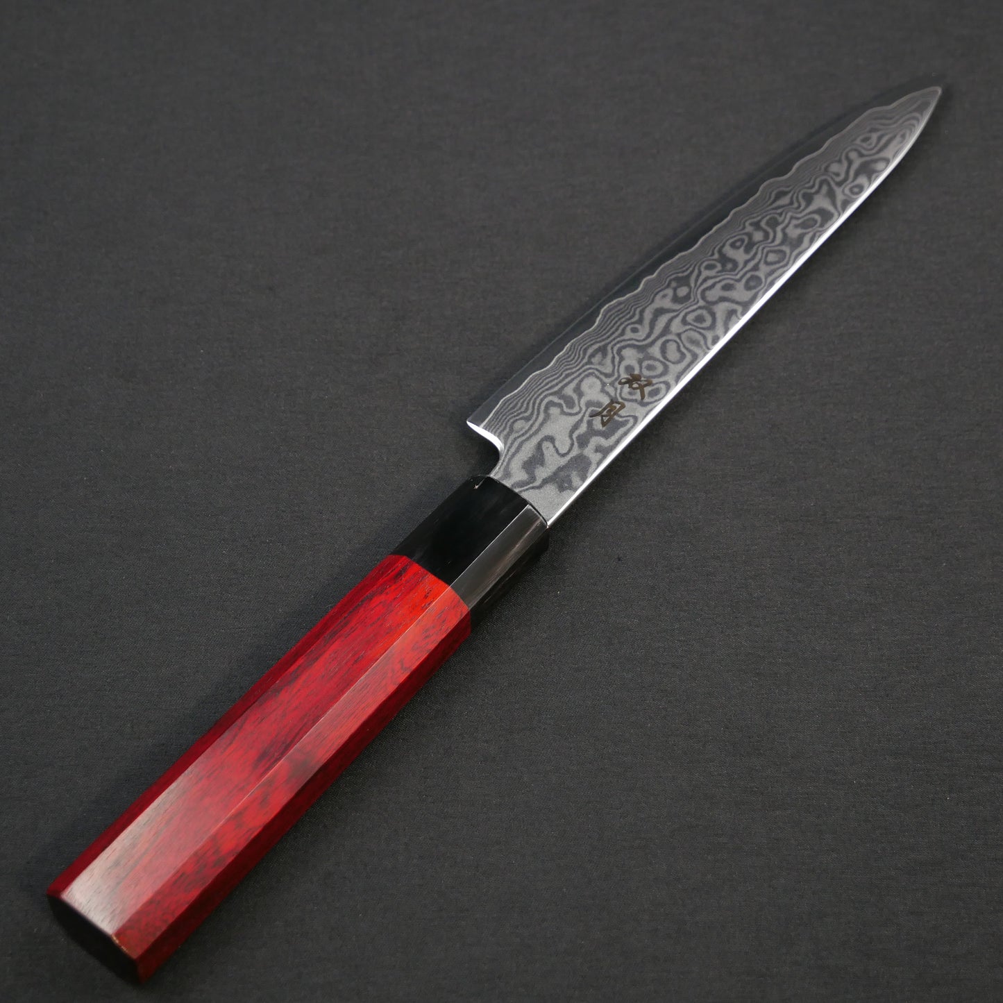 Cobalt Steel Damascus Petty Satine Octagonal Handle