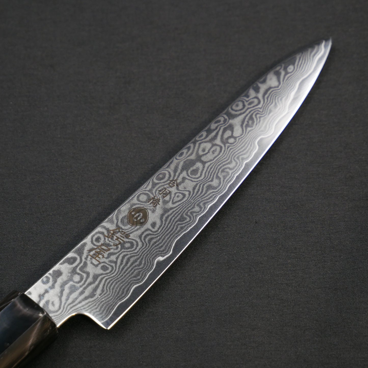Cobalt Steel Damascus Petty Satine Octagonal Handle