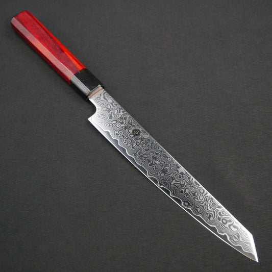 Cobalt Steel Damascus Kirituke Petty Satine Octagonal Handle