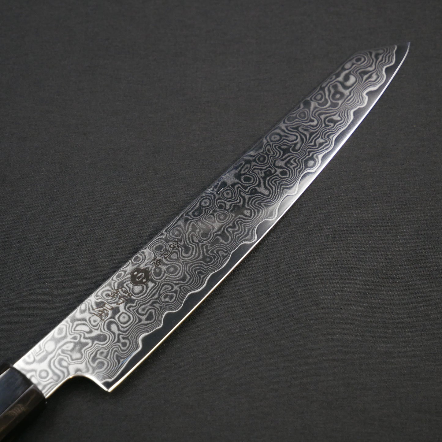 Cobalt Steel Damascus Kirituke Petty Satine Octagonal Handle