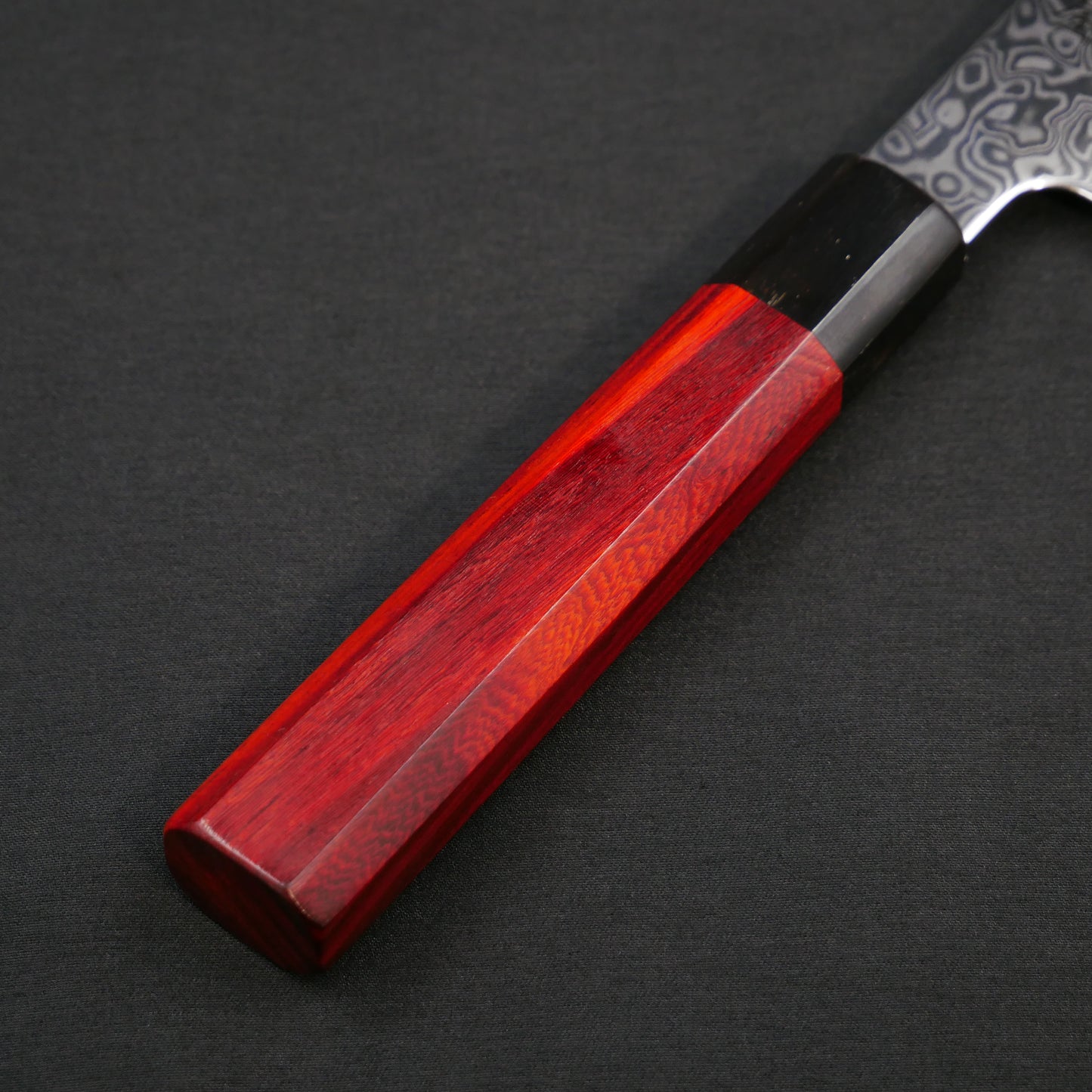 Cobalt Steel Damascus Kirituke Petty Satine Octagonal Handle