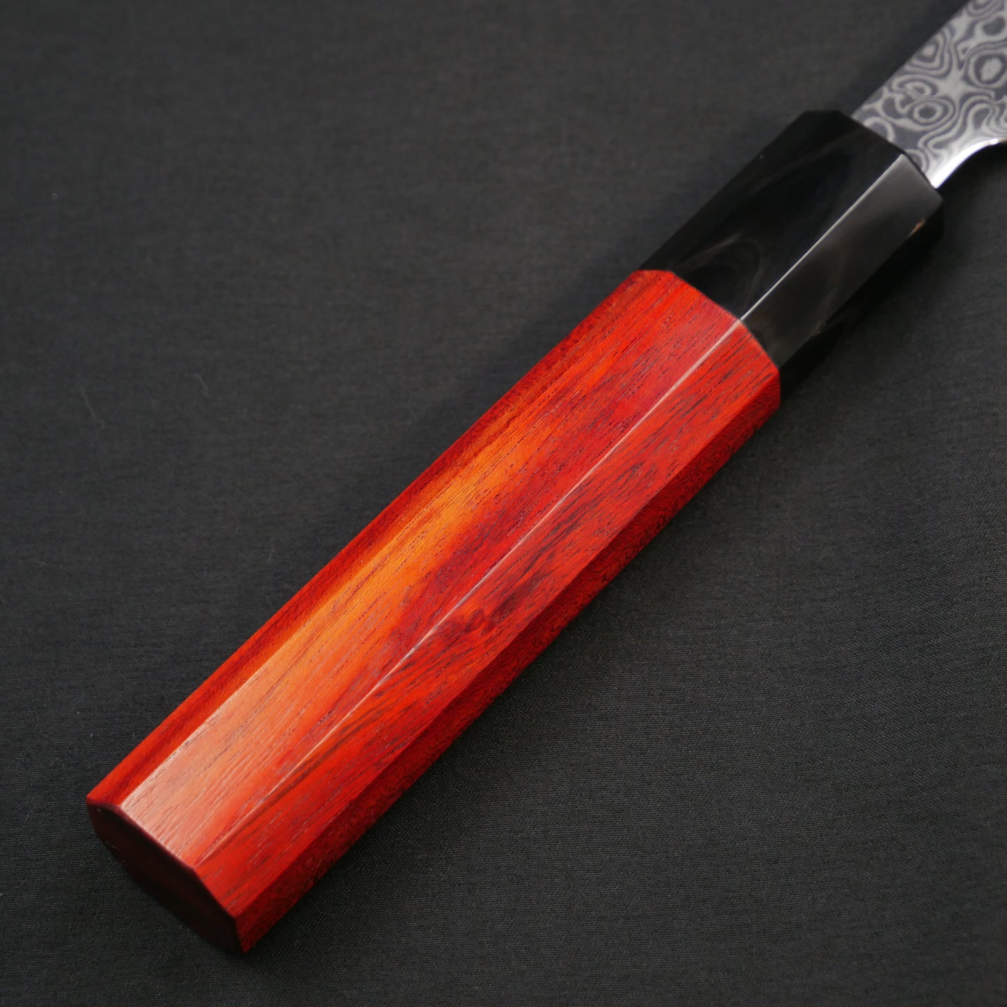 Cobalt Steel Damascus Sujihiki Satine Octagonal Handle