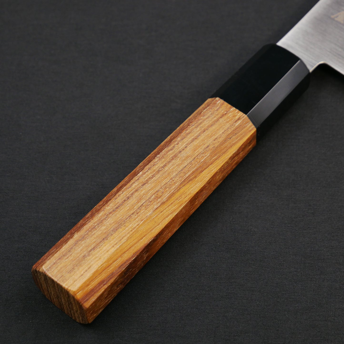 Molybdenum Stainless Steel Nakiri Teak Octagonal Handle