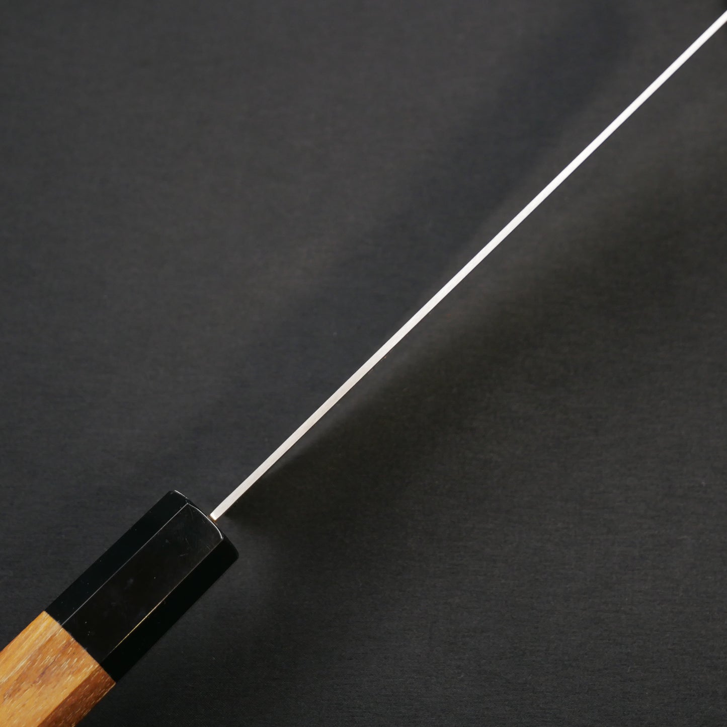 Molybdenum Stainless Steel Nakiri Teak Octagonal Handle