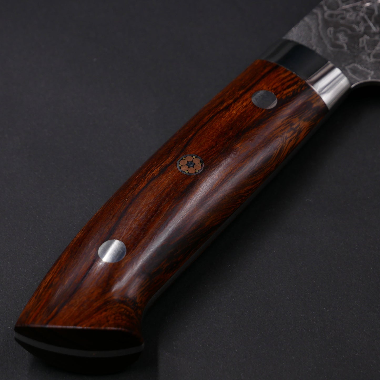 Saji Takeshi HSS 63Layers Damascus Santoku Ironwood Handle