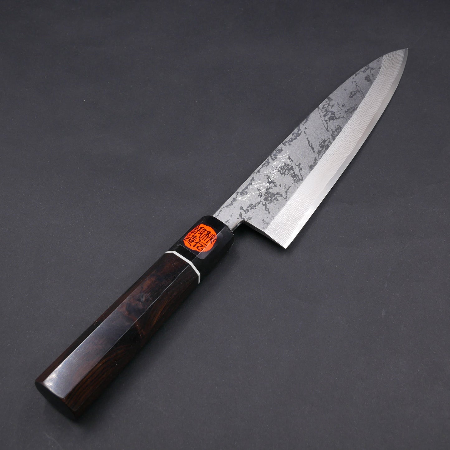 Tanaka Shigeki VG10 Multilayer Mioroshi Ebony Octagonal Handle