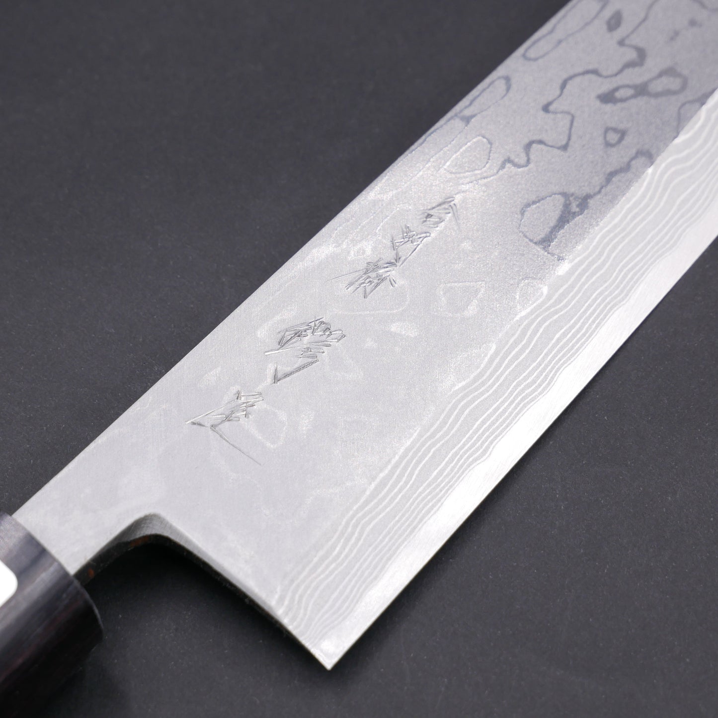White#2 Carbon Steel 35 Layers Mioroshi Rosewood Handle