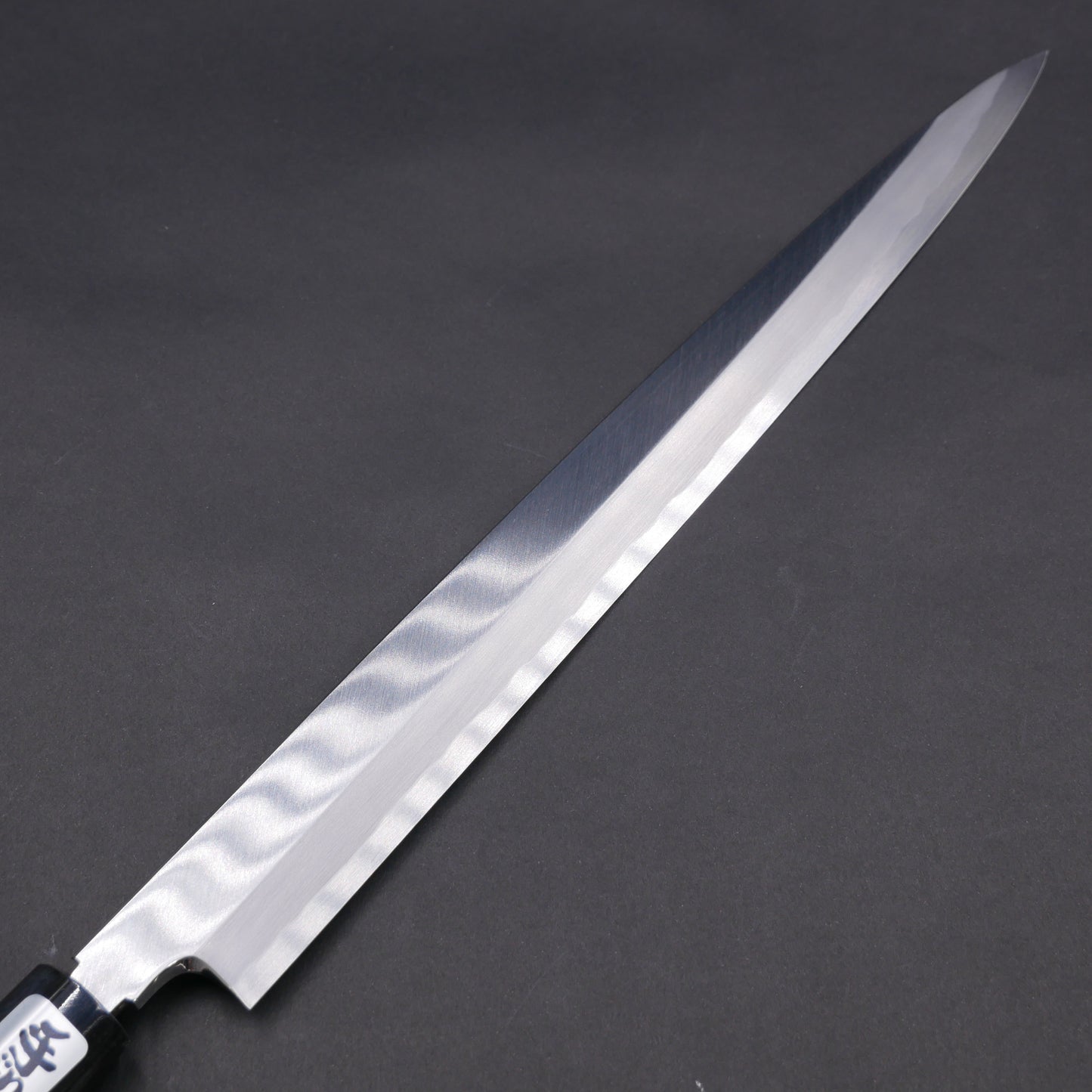 Blue#2 Carbon Steel Fine-Finish Fuguhiki Magnolia Handle