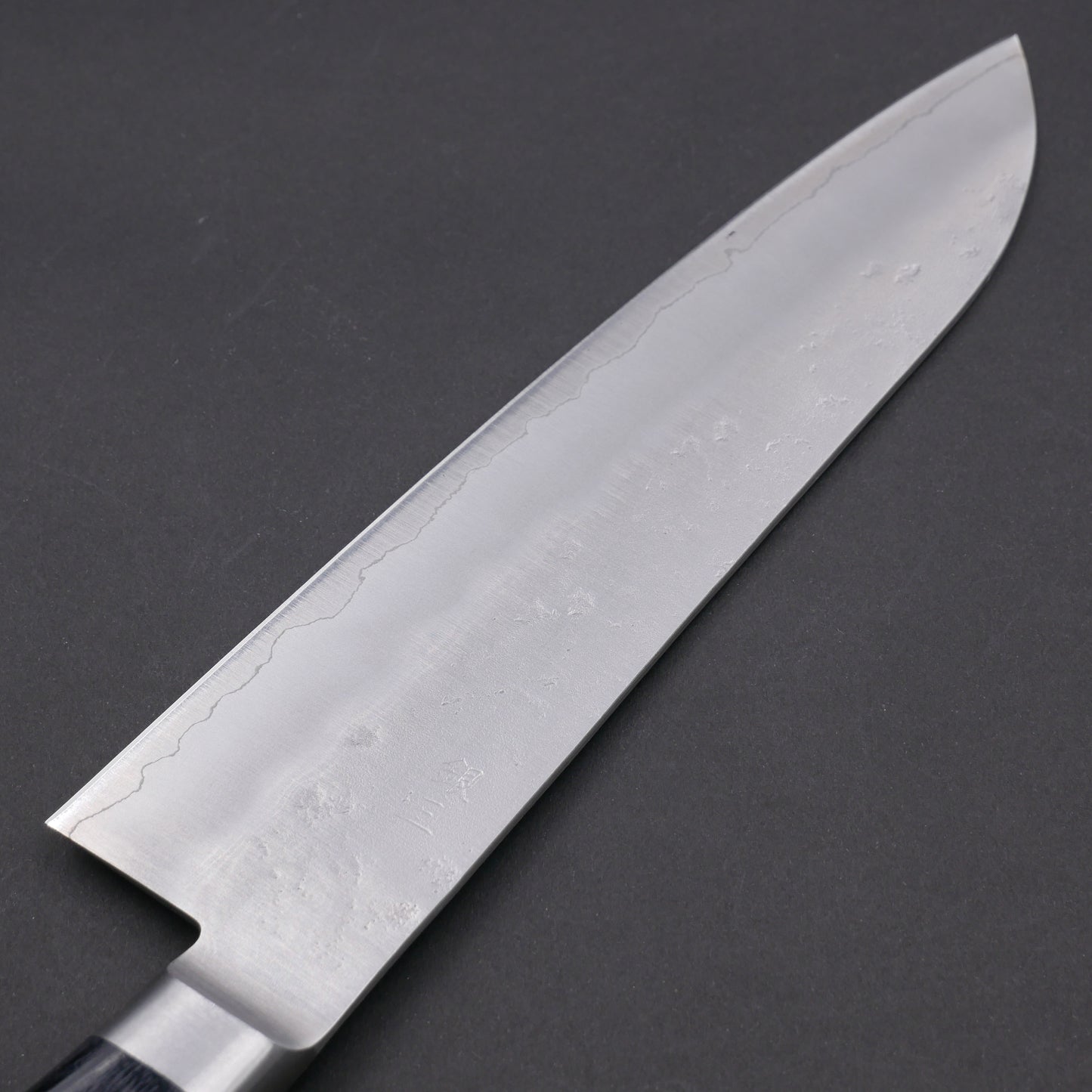 Silver#3 Stainless Steel Nashiji Santoku